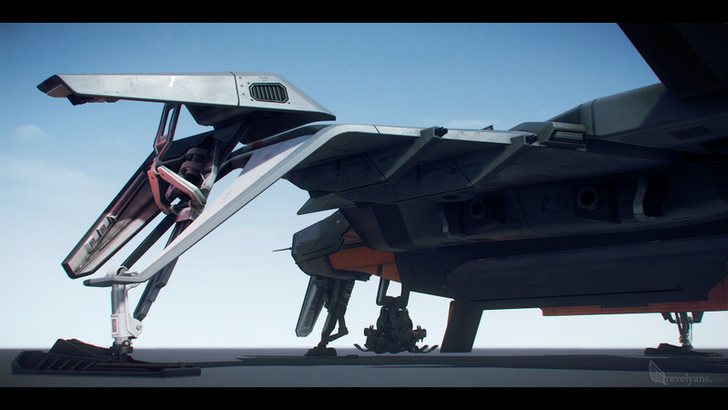 Illustration for article titled Building A Star Citizen Fighter, Both Inside And Out
